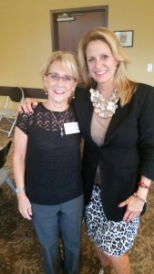 Julie and Mary Gardner at Winter Park Chamber presentation